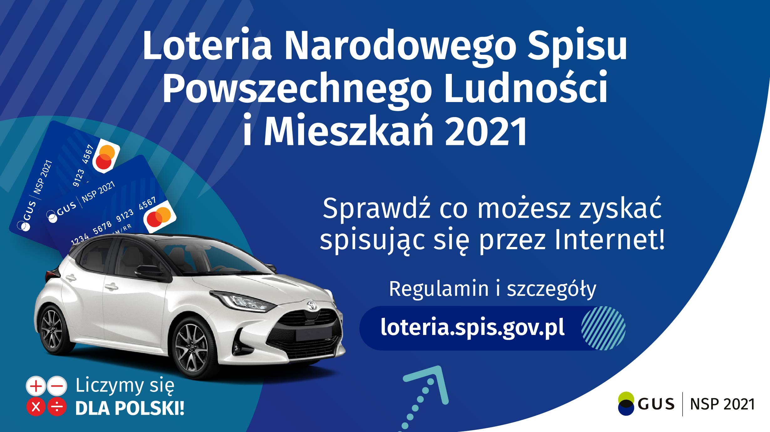 Narodowy Spis Powszechny - Spisz się przez Internet i wygraj samochód!