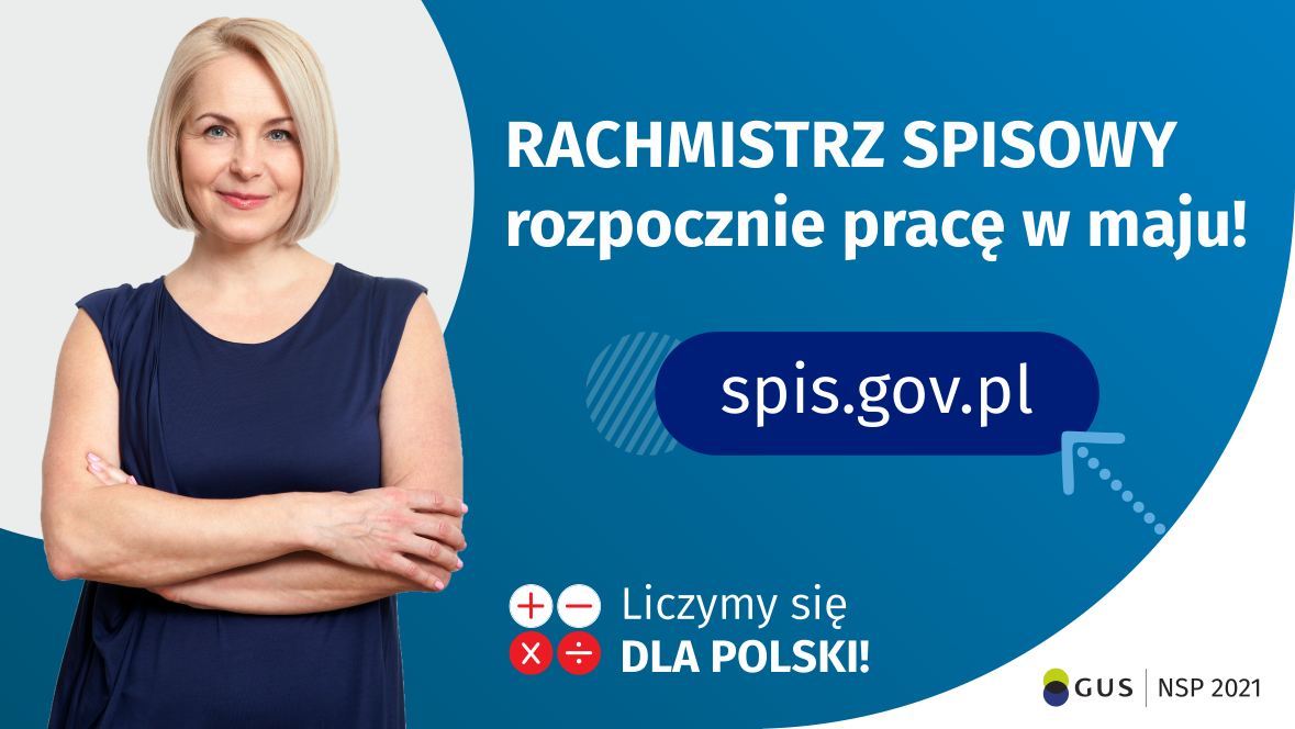 Narodowy Spis Powszechny: Rachmistrzowie spisowi rozpoczną pracę w maju