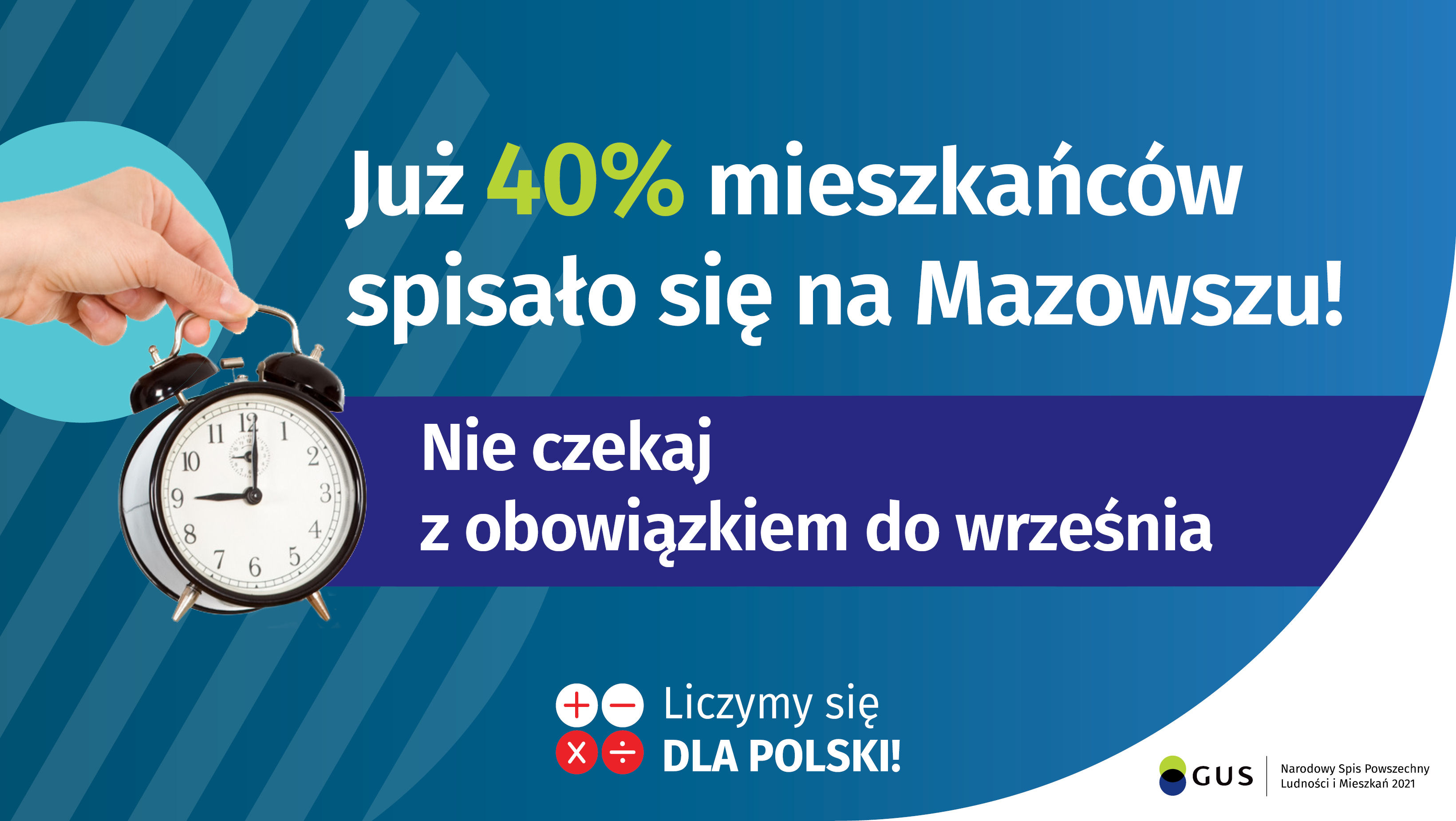 Półmetek spisu - zaczyna się wyścig z czasem